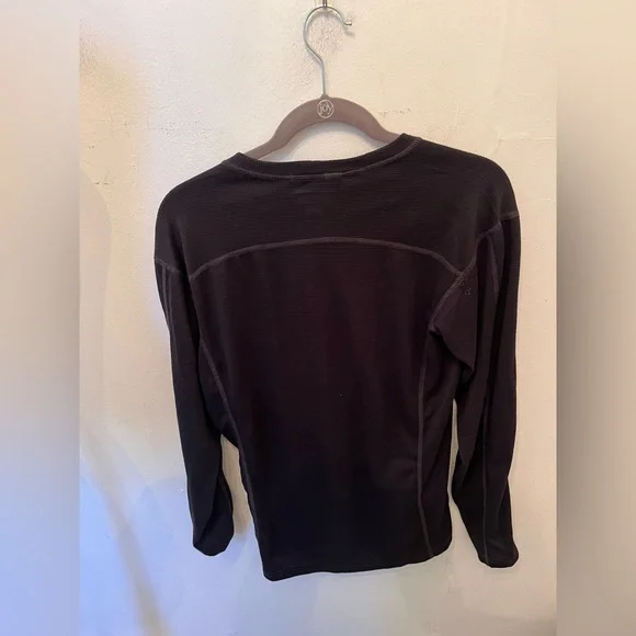 Carhartt Waffle Knit Thermal Long Sleeve Black Medium - Picture 4 of 4